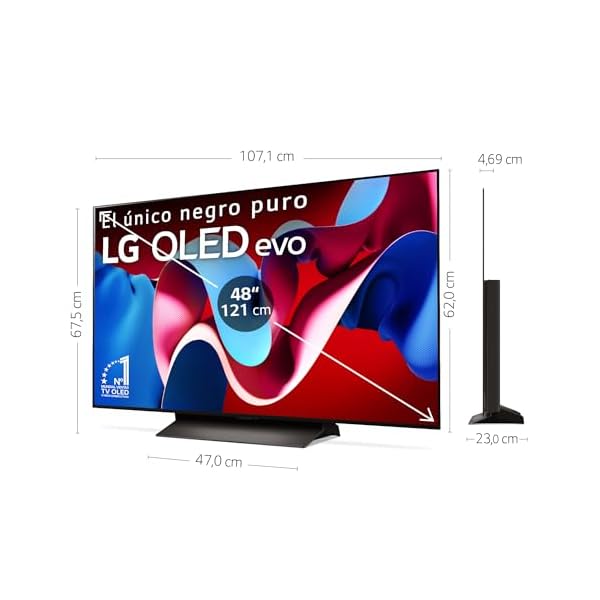 LG OLED48C45LA, 48", OLED 4K Procesador a9 AMD FreeSync - Image 3