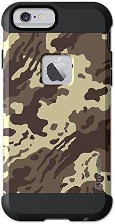 Qmadix X Series Cover for Apple iPhone 6 - Retail Packaging - Brown/Camouflage