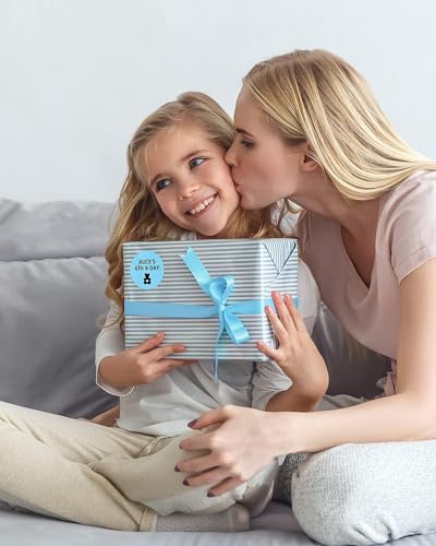 MUNBYN-2-Inch-Blue-Circle-Thermal-Sticker-Labels-Self-Adhesive-Round-Direct-Thermal-Labels-Multi-Purpose-Roll-Sticker-Labels-for-DIY-Logo-Design-QR-Code-Name-Tag-Inventory-750-Labels1-Roll