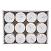 Produktbild Wenzel-Kerzen Highlights 12h Teelichte, Paraffin, weiß, 3,7 x 3,7 x 4,3 cm, 12-Einheiten
