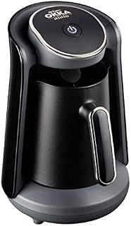 Arzum OK004-K Turkish Coffee Machine, Plastic, 480 W, Black/Chrome