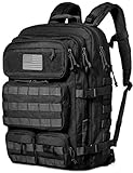 Falko Tactical Backpack for Men and Women, 50L Backpack 2.4x Stronger, Large Military Molle Rucksack, Bugout Backpack, Heavy Duty, Work and Outdoors