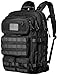 Military Tactical Backpack For Men - Black Bug Out Bag Hydration Ready- 45L Heavy Duty Waterproof Rucksack Molle Military Bag For Daily Use, Gym, Crossfit, Hiking, Traveling, Range, BugOut, Survival