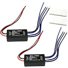 Brake Light Flash Strobe Controller Flasher Module Auto Car LED Flash Module for Motorcycles Cars Trucks Brake Lights Tail Stop Lights GS-100C 12-24V Pack of 2