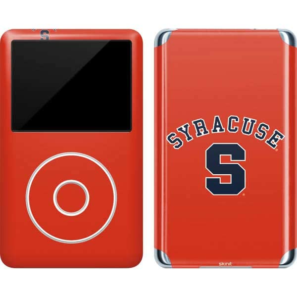 Skinit Decal MP3 Player Skin Compatible with iPod Classic (6th Gen) 80GB - Officially Licensed College Syracuse S Orange Design