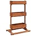 Produktbild vidaXL Tannenholz Pflanzkübel Blumenkübel Blumenkasten Pflanzkasten Hochbeet Blumentopf Pflanzgefäß Vertikalbeet Garten 52x30x78cm