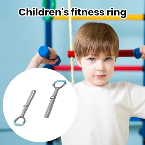 2 Piezas Anillas de Gimnasia para Niños con Correas Ajustables miniatura 4