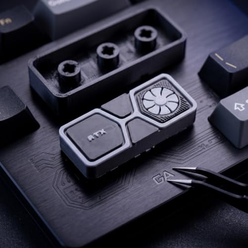 Image of Vikson International Artisan GPU Enter Keycap (2.25u) | Graphics Card Mechanical Keyboard Switch Cap, Custom PC Hardware Desk Accessory & Gamer Battlestation Decor