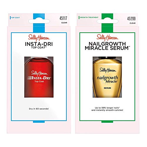 Sally Hansen Miracle Nails, 0.45 Fl Oz + 0.37 Fl Oz (Pack of 1)