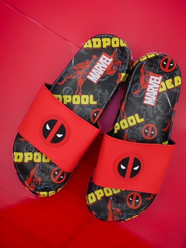 Deadpool Soccer Slide for Men, Boys3