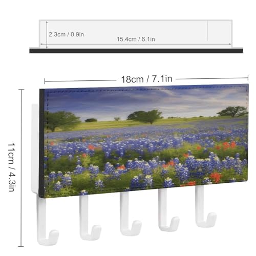 Organizador de correo y llaves para pared que evita pérdidas de cartas con adhesivo resistente 3