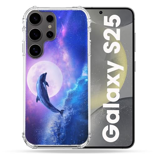 Coque Samsung S25 dauphin Cokitec pour les passionnés d'océan