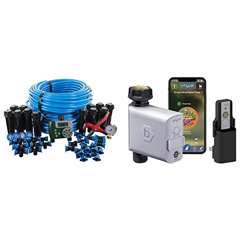Orbit 50021 InGround BluLock Tubing System and Digital Hose Faucet