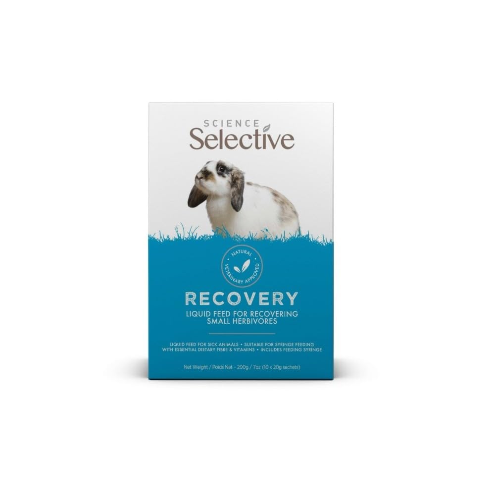 Science Selective Recovery Liquid Food for Small Herbivores, 20 g (Pack of 10)