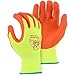 M DIAMOND M 354565 Cut Resistant Gloves with Nitrile Coated Palm, High Visible Glove Cut Level A4,yellow/orange,2x-Large (Pack of 12)