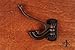 RK International HK 5820-RB Triple Pronged Hook - Oil Rubbed Bronze