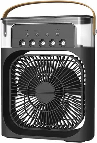 Mini Cooler for Room Cooling AC Portable Mini Fan Artic Cooler with 7 Colors LED Light, 1/2/3 H Timer, 3 Wind Speeds and 3 Spray Modes for Office,Home,Dorm,Travel.-image-47