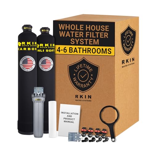 RKIN OnliSoft Pro Salt-Free Water Conditioner System