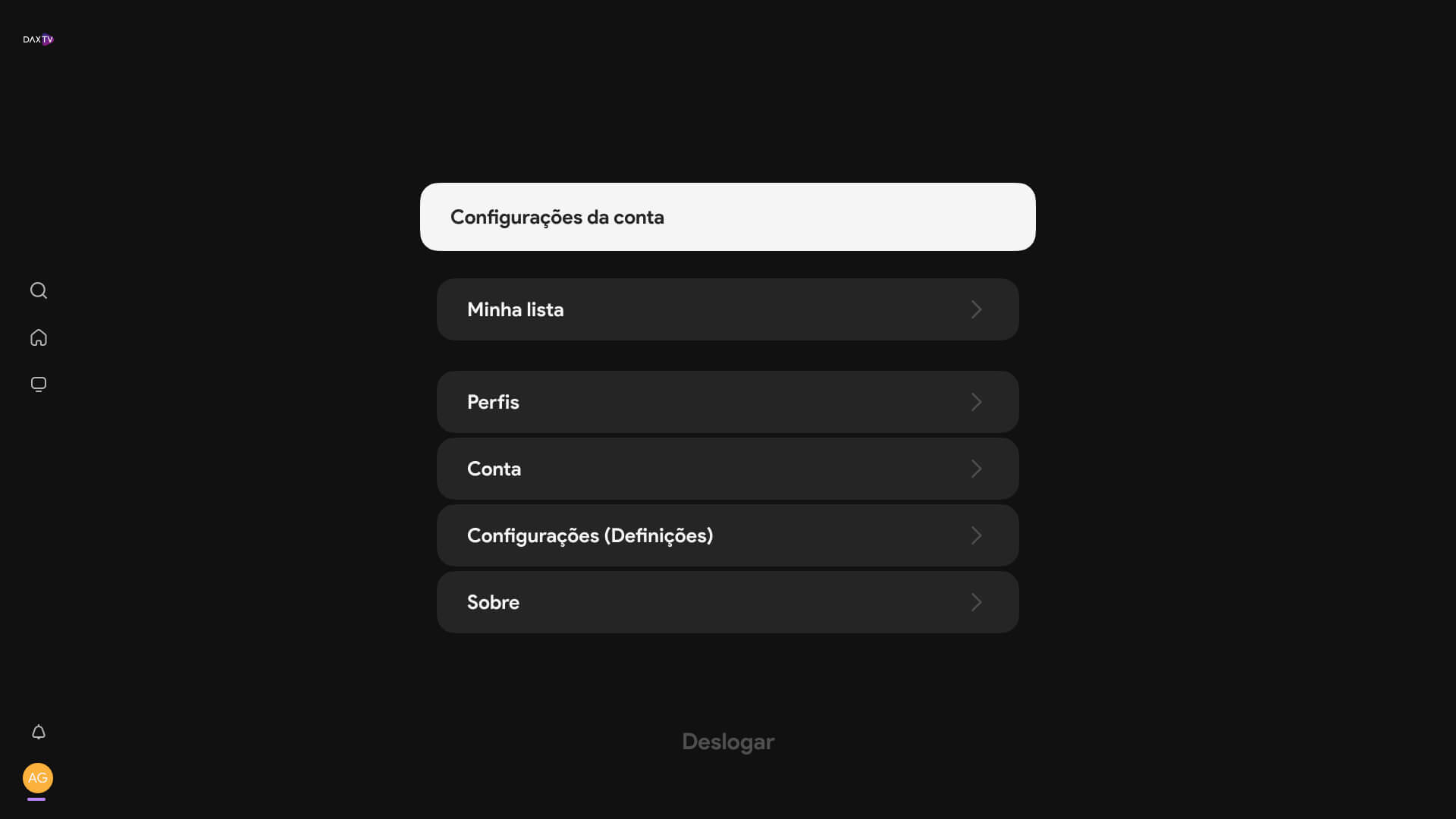 DAXTV GO - Aplicativo na Amazon Appstore