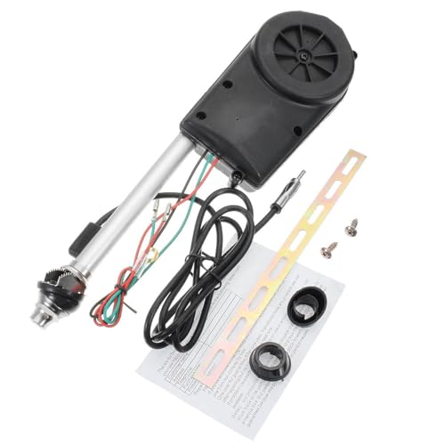 Kacepar Antenne de Voiture Radio électrique de Voiture, kit d'accessoires d'antenne électrique 12 V DC pour Caravane Camping-Car Camping-Car Camion Voiture,...