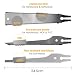 Konvixon 4PCS Miter Box and Saw Set for Daily Light-Duty Cutting Tasks Only