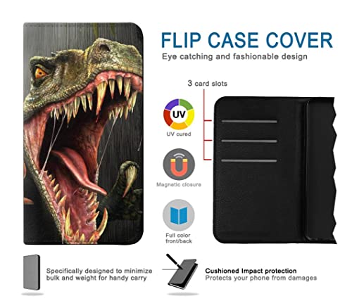 Dinosaur Etui Samsung Galaxy A56 housse portefeuille protection - 4