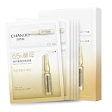 CHANDO HIMALAYA 2-Step Ferment & Niacinamide Repairing Ampoule Mask (1.5ml+33mlx5PCS) - Hydrating Mask with Ferment for Skin Recovery and Redness Reduction