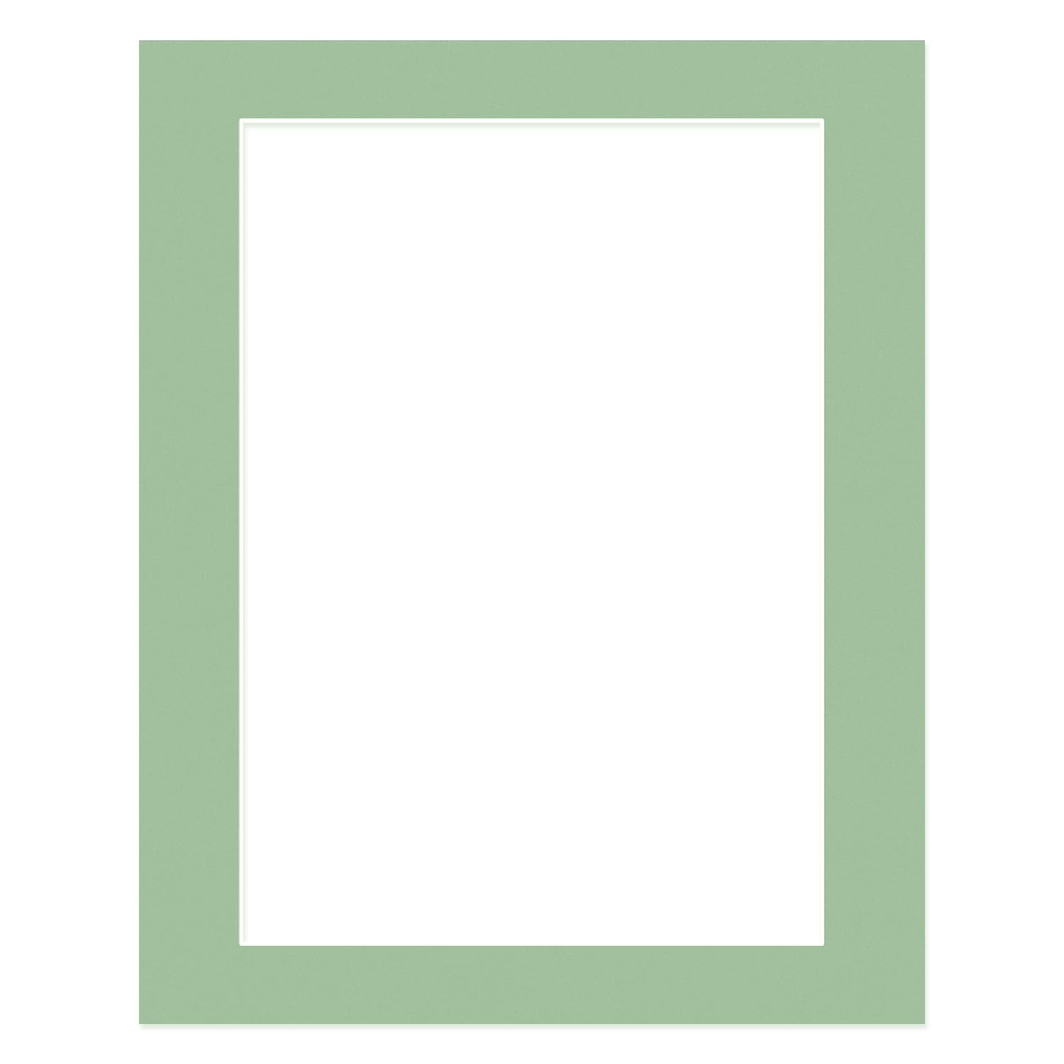 Alison Kingsgate 20x16" Sage Green Picture Mount for A3 Aperture — image 1