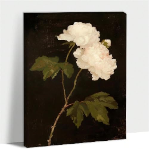 Image vintage magnolia 60x80cm pour habiller un mur vide avec élégance