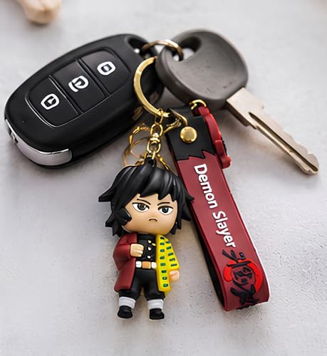 Image of Cute 3D Keychain | Keyring & Quirky Bag Charm | Hard Silicone, Unbreakable | Travel Essential | Kids Friendly | Strap & Bag Hook
