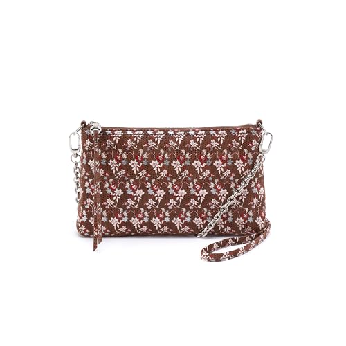 Image of HOBO Darcy Leather Convertible 3-in-1 Crossbody Bag with Removable & Adjustable Strap, Exterior Phone Slip Pocket
