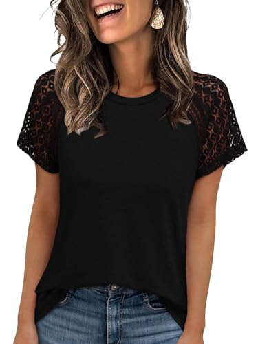 Chicrise Top Mode für Damen Durchsichtig T Shirt