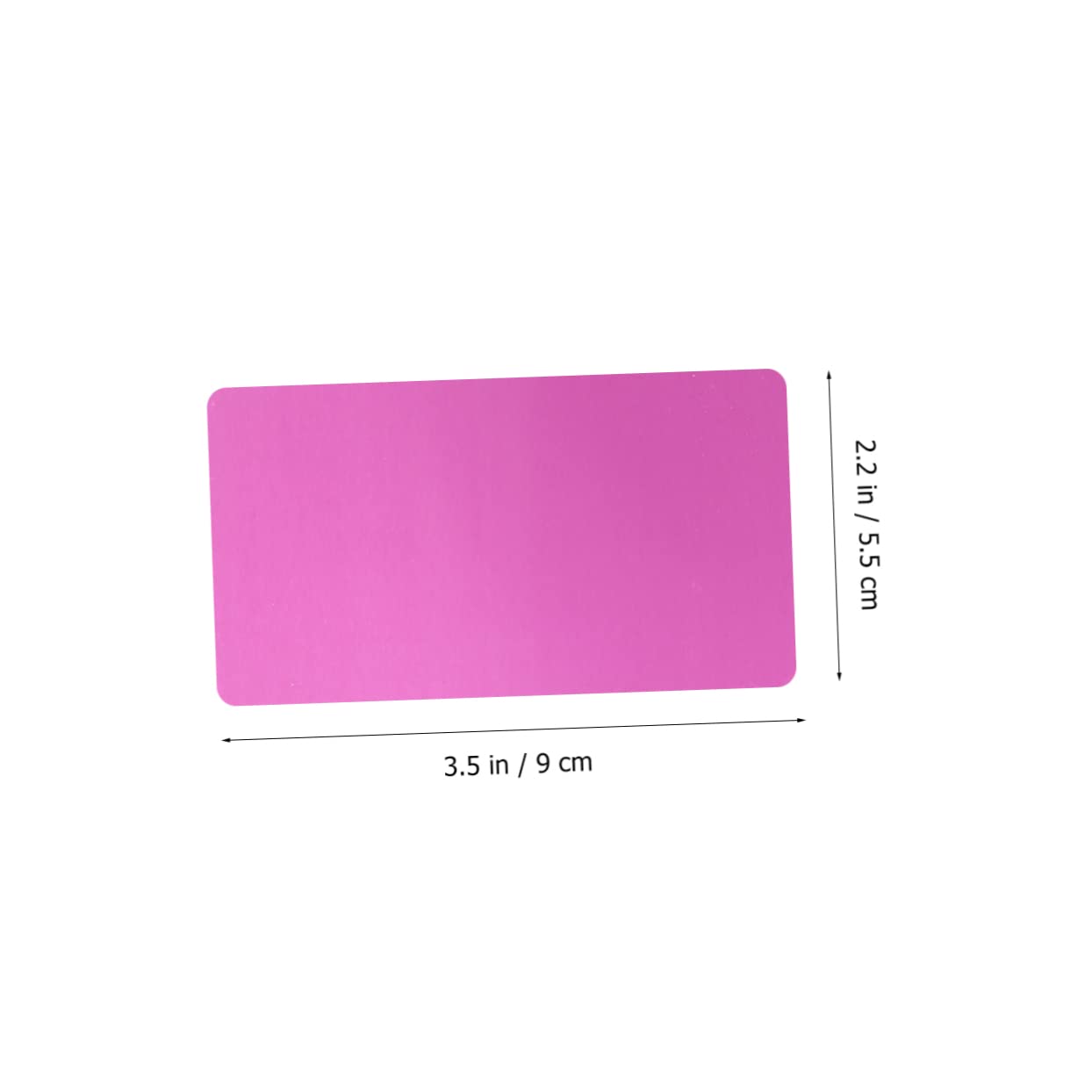 SHINEOFI 150 Uds Tarjeta De Visita Tarjeta De Crédito En De Nombre DIY Nombre De Color DIY
