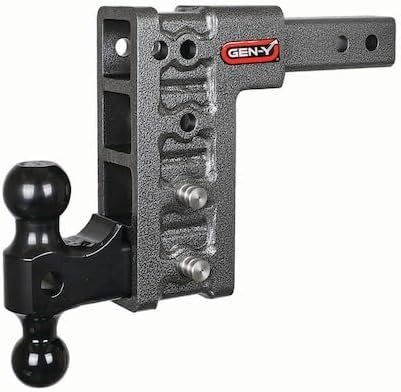 GEN-Y Hitch GH-514 MEGA-Duty 2" Shank 7.5" Drop 2K TW 16K Hitch and GH-051 Dual-Ball