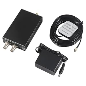 yasoe Reloj Disciplinado GPS Oscilador Disciplinado GPS Sinusoidal de 10 M/Cuadrada 1PPS Receptor GPS GPSDO Enchufe Europeo