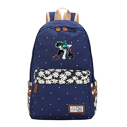 Nesthome School Bags Backpack Anime My Hero Academia Bakugou Katsuki Todoroki Shoto Cosplay Backpack Daypack Bookbag Laptop School Bag Cover