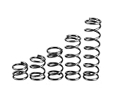 GSGC Zylindrische, spiralförmige, komprimierte Gegenfeder, stoßdämpfende Druckrückführung, kleine Druckfeder, 65-Mn-Stahl, WD 0,9 mm (Color : 13mm, Size : 70MM (5PCS)_0.9MM)