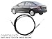 APA Replacement Trunk Release Cable for 2007-2012 Yaris Sedan 6460752090