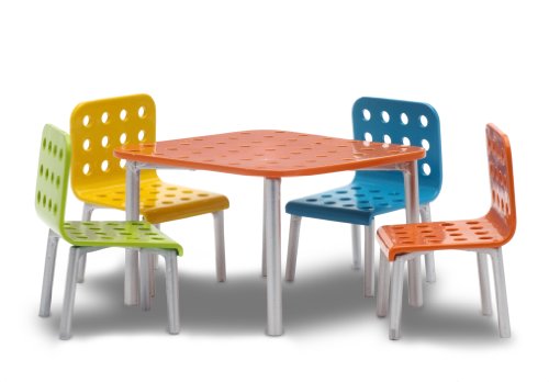 Preisvergleich Produktbild Lundby 60.9027.00 - Stockholm: Terassen Möbel (Puppenhausmöbel)
