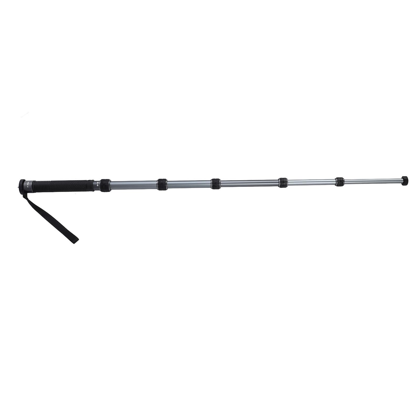 Monopié para Cámara, monopié de Viaje de Aluminio Ligero de 6 Secciones, Extensible con de Bastón y Bolsa de Transporte para Videocámara DSLR, Fotografía de Deportes de Vida Silvestre