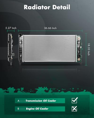Image of SCITOO Radiator for Buick for Chevrolet Allure LaCrosse Impala Monte Carlo