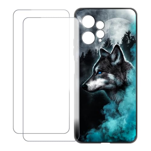 UOGNADGD Xiaomi Poco X5 4G �Ƃ̌݊������� �J�X�^���J���t���P�[�X�{�����K���X�ی�t�B����2���t�� ? �Ռ��z�������h�~ (�T 1)