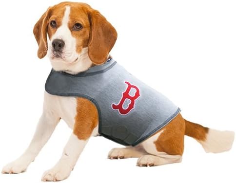 Thundershirt Dog Anxiety Polo Shirt, Major League Baseball Officially Licensed - Boston Red Sox (Small)