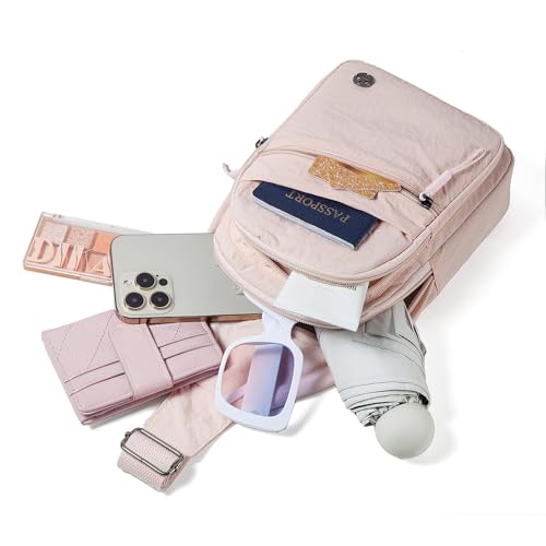 Image of Small Sling Bag for Women Crossbody Sling Backpack Casual Daypack Backpack Cross Body for Travel Outdoor Hiking