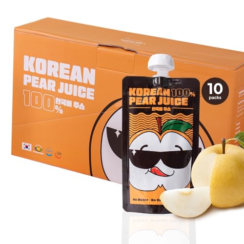 Korean Pear Juice Pouches