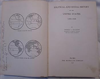 Political and social history of the United States, 1492-1828