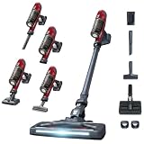 Rowenta XPert 6.60 Aspiradora 3 en 1 multiespacios, batería de alto rendimiento, 2 velocidades con gatillo Boost, diseño ligero y portátil, incluye accesorio para mascotas, color rojo RH6878