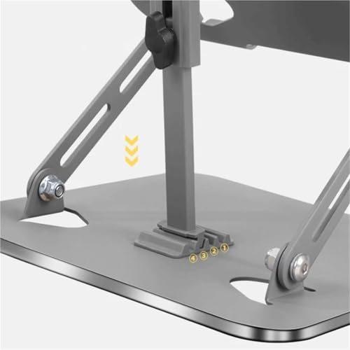 Soporte para proyector de altura ajustable con base metálica estable 6
