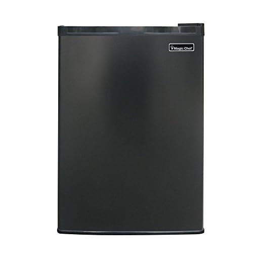 Magic Chef 17.5 in. W 2.6 cu. ft. Mini Refrigerator in Black