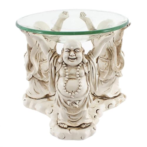 Jones Home et Cadeau Bouddha Brûleur à Huile, Multicolore